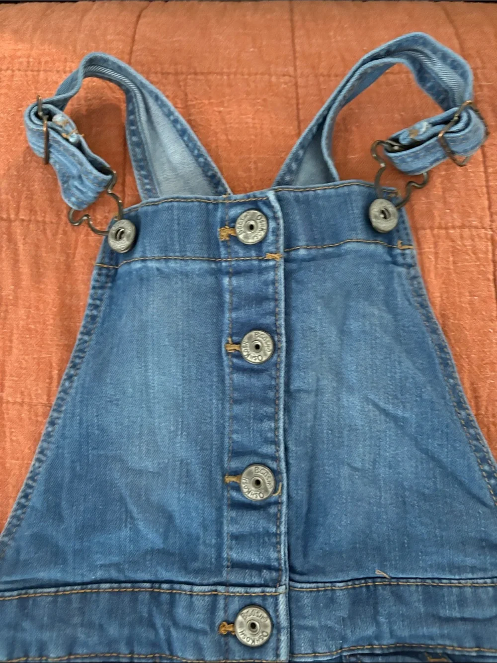 OshKosh B'gosh Light Blue Denim Pinafore